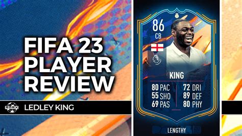 86 FUT HEROES LEDLEY KING PLAYER REVIEW FIFA 23 ULTIMATE TEAM HERO