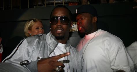 50 Cent In Shock Surveillance Camera Captures Diddy Performing With A