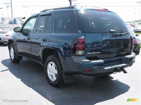 2002 Indigo Blue Metallic Chevrolet Trailblazer Ls 4x4 9551712 Photo 8 Car