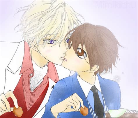 Tamaki And Haruhi Kiss D By Mimikichu On Deviantart