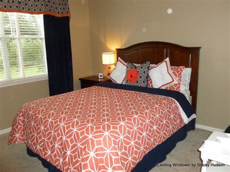 New Color combination Coral and Navy - Contemporary - Bedroom - Austin ...