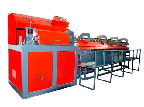 Plc Controlled Mild Steel Wire Straightening And Cutting Machine At Rs