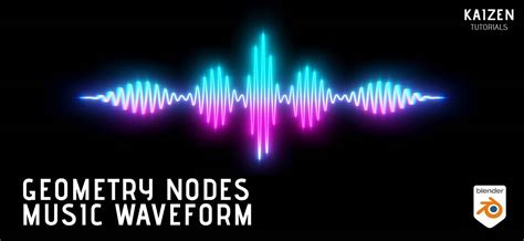 Audio Visualizer Using Geometry Nodes Blendernation