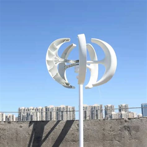 Vertical Wind Turbine Windmill Standby Generator 3000w5000w Low Noise