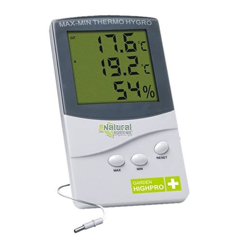 Instrumento De Medici N Garden Housepro Termohigr Metro Con Sonda