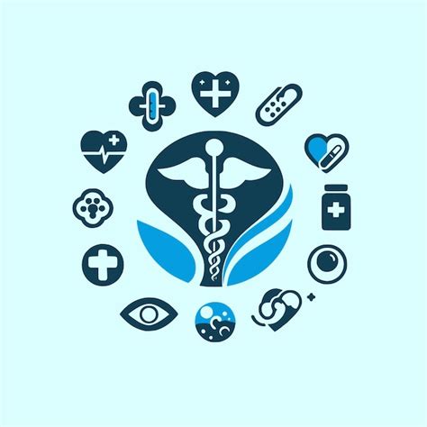 El logotipo médico Vector Premium