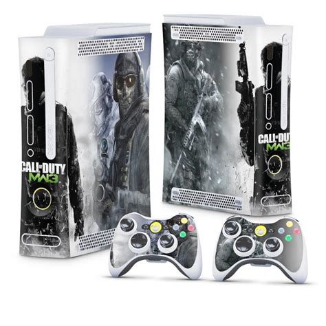 Skin Adesivo Xbox 360 Fat Arcade Call Of Duty Modern Warfare 3