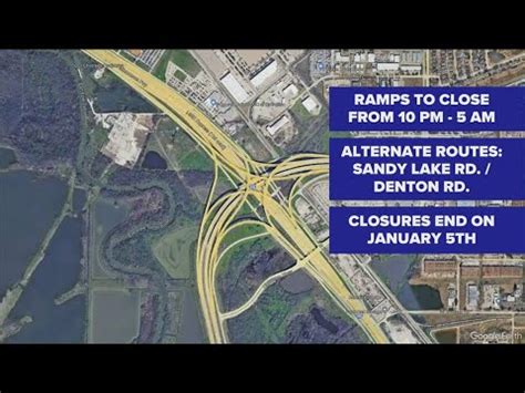 Ntta To Close Ramps Connecting George Bush Turnpike And I E For