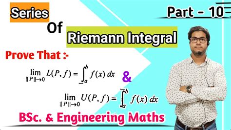 Riemann Integration L IMP Theorem On Upper And Lower Integral L Riemann