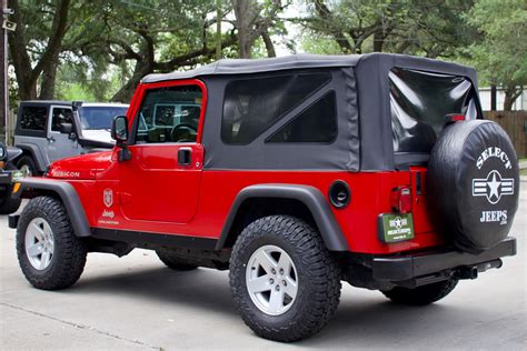 Used 2006 Jeep Wrangler Unlimited Rubicon For Sale 39 995 Select Jeeps Inc Stock 747696