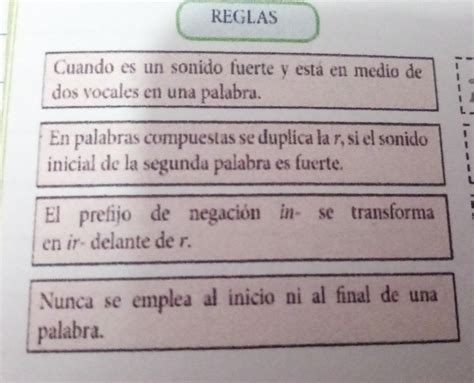 Cuándo es un sonido fuerte y está en medio de dos vocales en una