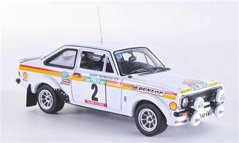 Miniature Ford Escort RS 1800 1 43 Trofeu RS 1800 MKII Blanche