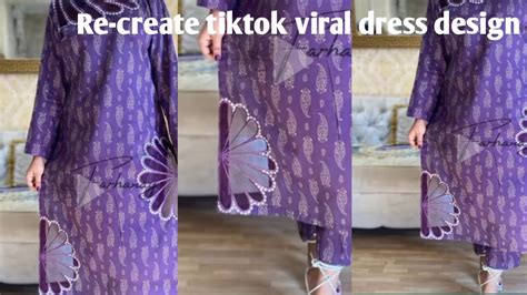 Recreate Instagram Most Popular Dress Designing New Chak Daman Design