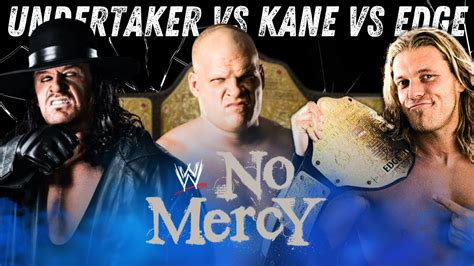 Full Match Edge Vs Undertaker Vs Kane World Heavyweight