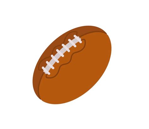 Cone Isolado De Vetor De Futebol Americano Ilustra O De Emojis