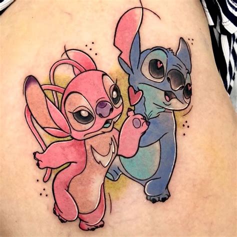 Laurah On Instagram “💗💗💗💙💙💙” Lilo And Stitch Tattoo Disney Tattoos