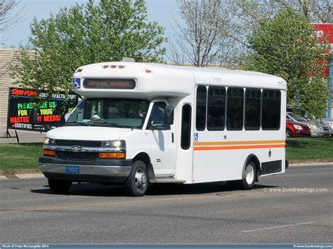 Busdrawings Mht Medicine Hat Transit Chevrolet Arboc