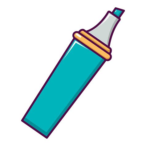 Icono De Marcador Estilo De Dibujos Animados 15070951 Vector En Vecteezy