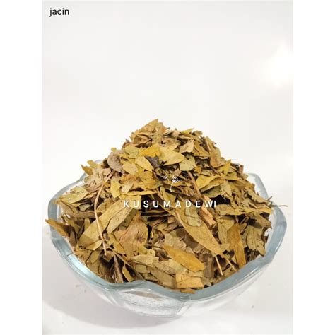 Jual Daun Jati Cina Kering Senna Alexandrina 1 Kg Shopee Indonesia