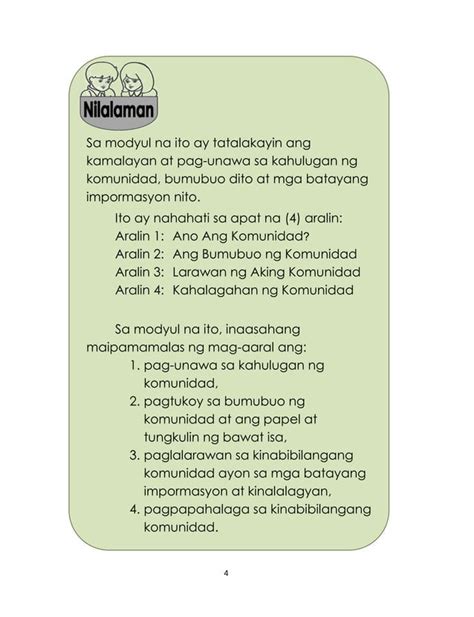 K To 12 Grade 2 Learning Material In Araling Panlipunan Pdf