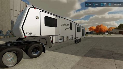 Custom 5th Wheel Camper V1 0 FS22 Mod Farming Simulator 22 Mod