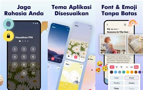 Aplikasi Buku Harian Pribadi Terbaik Bisa Pakai Password Rancah Post