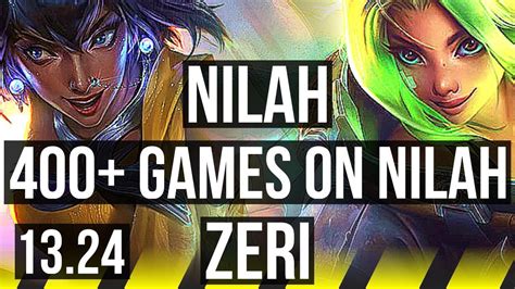 NILAH Swain Vs ZERI Yuumi ADC 11 4 14 400 Games Dominating