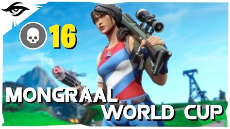 Mongraals 16k World Cup Qualifiers Game Ft Mitr0 Fortnite Youtube