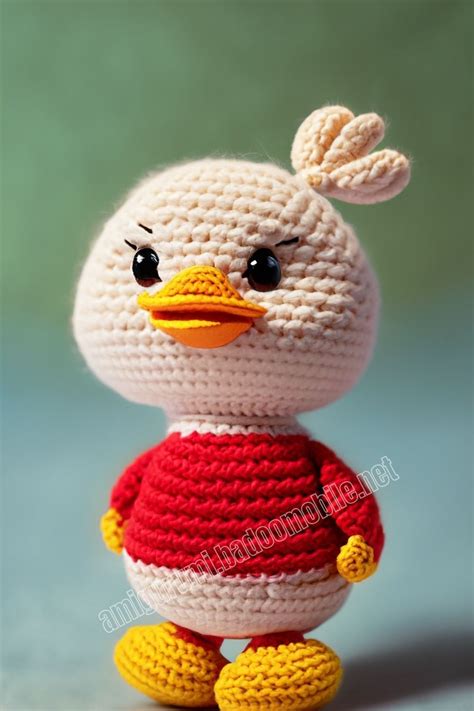 Amigurumi Clovis The Duck Free Pattern 1 Free Amigurumi Crochet