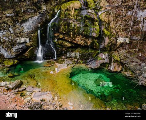 Waterfall Slap Slovenia Water Flow Hi Res Stock Photography And Images