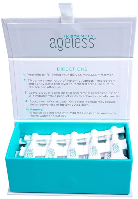 Amazon Instantly Ageless Facelift In A Box Box Of Vials