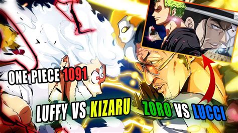 Spoiler One Piece 1091Thất Vọng ODA KIZARU LUCCI Vs LUFFY ZORO