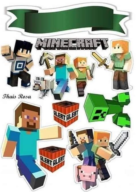 Pin By Jovilene Mendes On Festa Minecraft Minecraft Party Minecraft