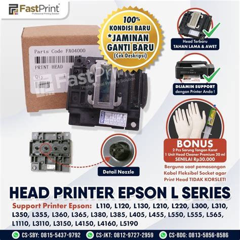 Jual Head Printer Epson L Epson L Epson L Epson L Epson