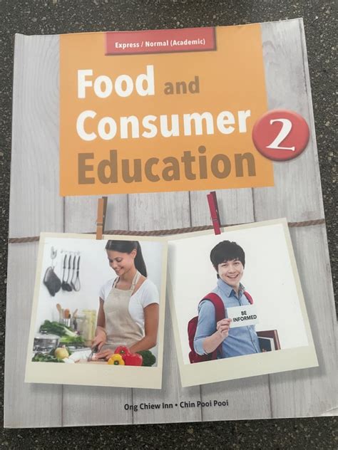 Sec 2 Food And Consumer Education FCE Textbook Hobbies Toys Books