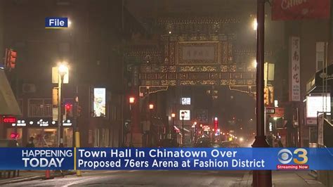 Chinatown Residents To Hold Town Hall On Proposed 76ers Arena YouTube