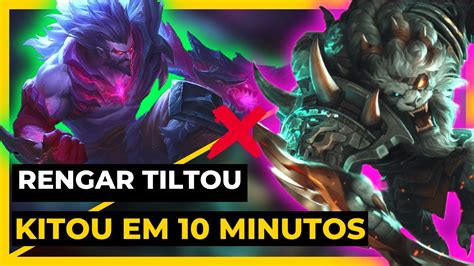 O Meu Time Fez De Tudo Para Perder Tryndamere X Rengar League Of