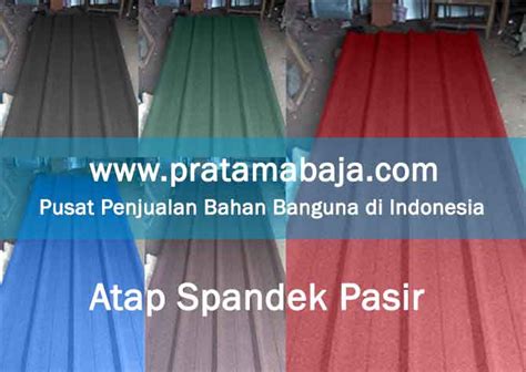 Harga Atap Spandek Per Meter Dan Per Lembar Agustus 2024