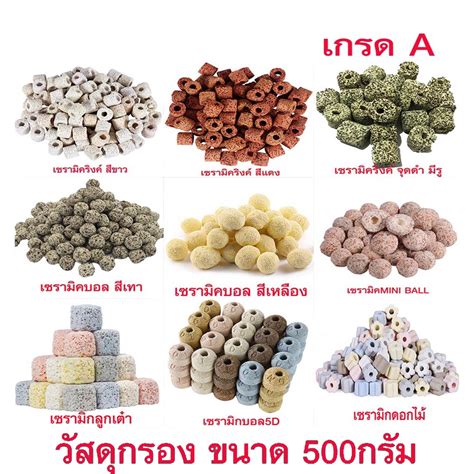 วสดกรอง Ceramic แบงขาย 500กรม เซรามครงค mini ลกเตา ดอกไม 5D