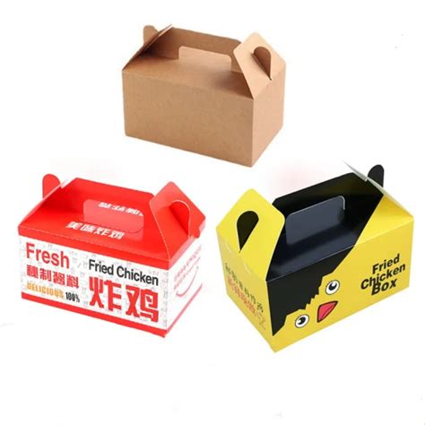 Custom Printed Fried Food Paper Fast Food Packaging Restaurant Roast