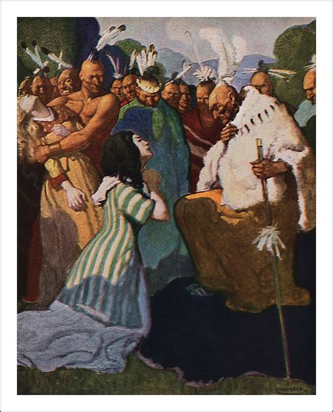 The last of the Mohicans. Illustrator N.C. Wyeth. - Book Graphics