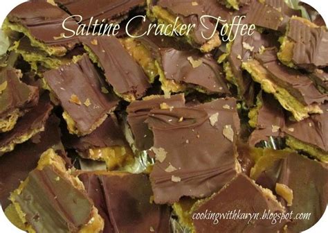 Things That Make You Say Mmmmm Saltine Cracker Toffee Saltine