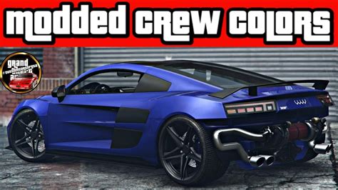 Top 30 Best Modded Crew Colors In Gta 5 With Social Club Tutorial