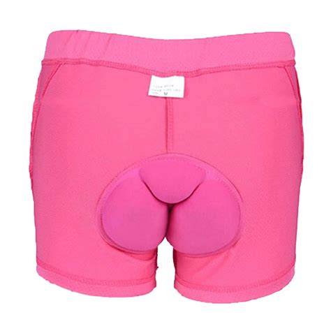 Hot New Women Cycling Shorts Rose Bicycle Cycling Comfortable Underwear Gel 3d Padded Bike Short