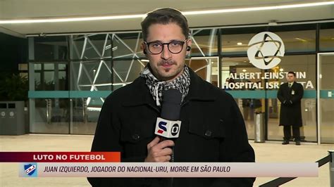 V Deo Izquierdo Laudo Do Hospital Explica Causa Da Morte De Jogador