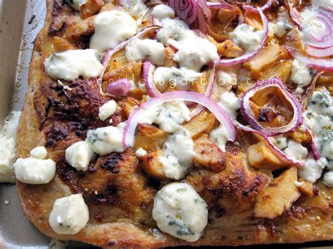 Vanilla Sugar Blog Buffalo Chicken Pizza W Blue Cheese