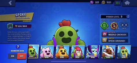 Finally Have All Spike Skins Except Sliver And Gold R Brawlstars