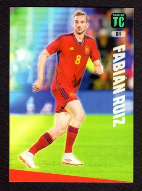 Panini Top Class Trading Cards Core Set Fabian Ruiz Spain Eur