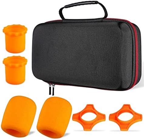 Amazon Vaguelly Case Dual Mic Bag Carrying Travel Case With Foam