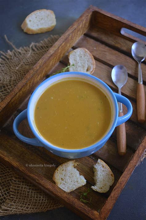 Instant Pot Curried Butternut Squash Soup Cook With Sharmila